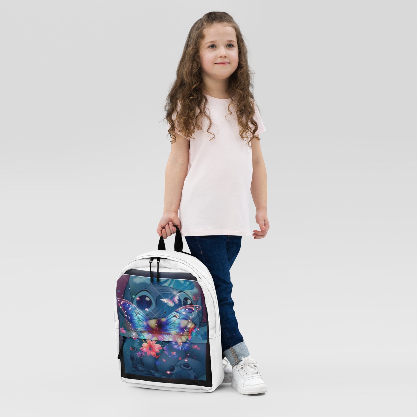 butterfly and stitch backpack