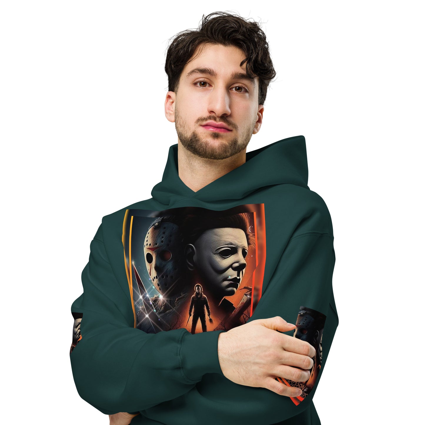 Jason v.s michael hoodie