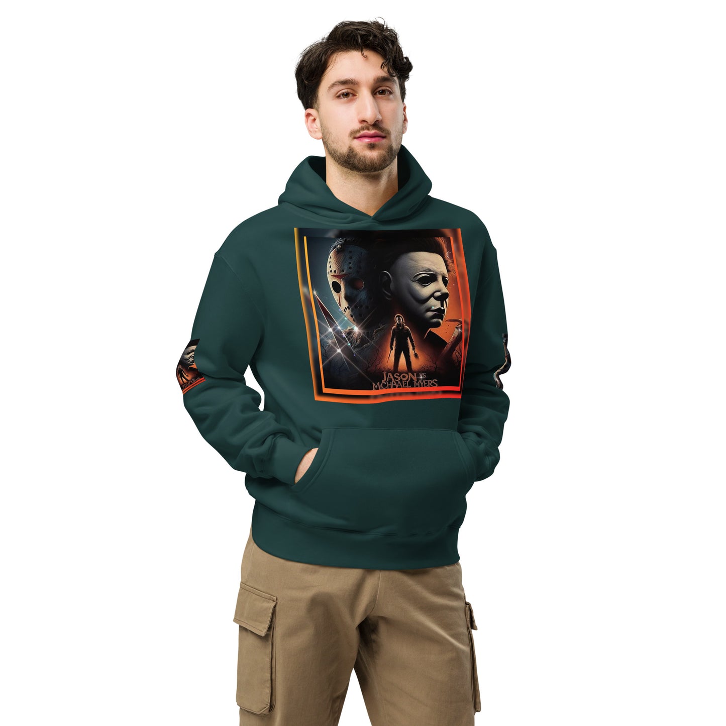 Jason v.s michael hoodie